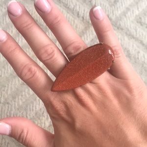 Kendra scott goldstone ring